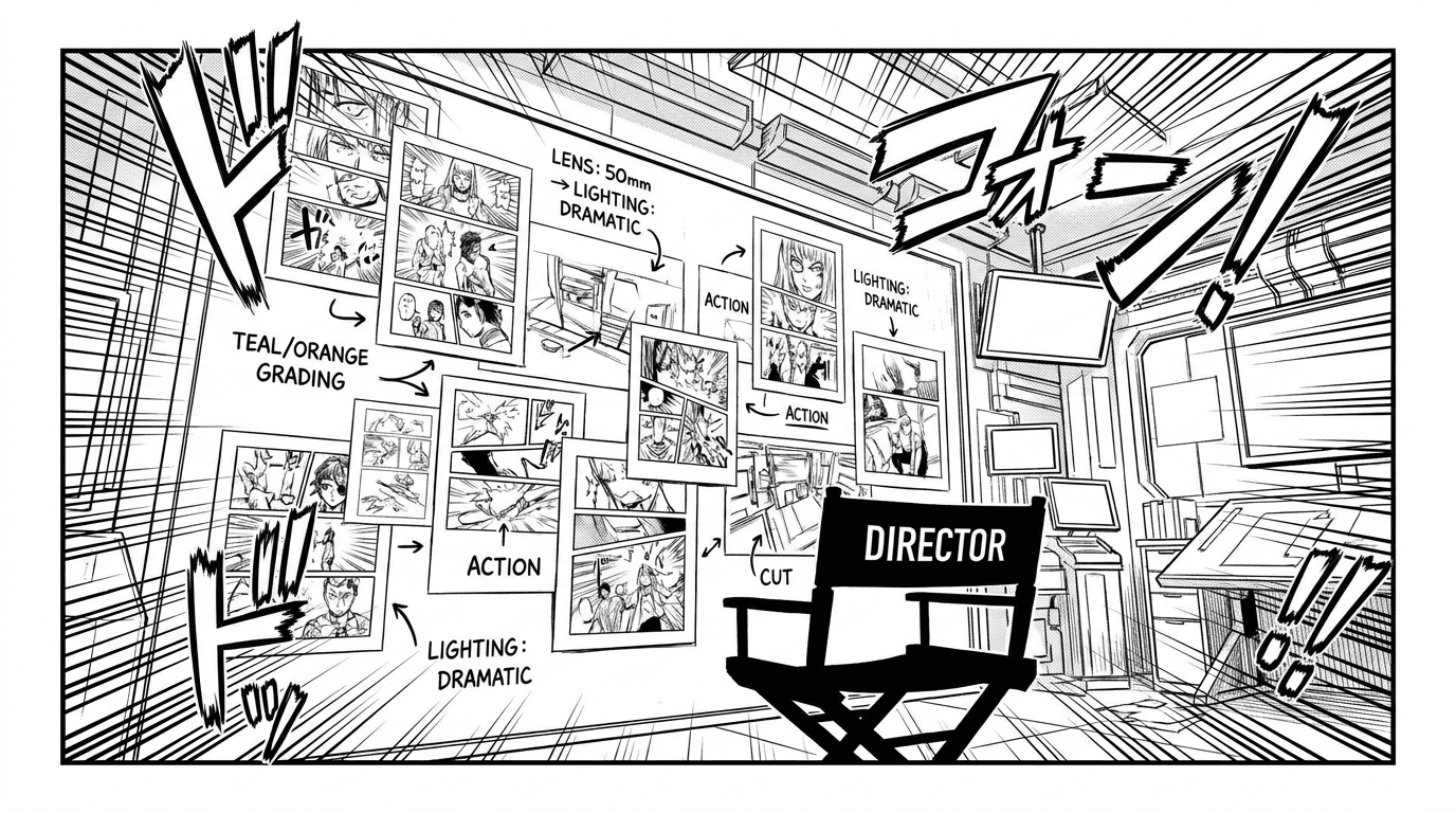 Real Manga Script AI Manga Scripts & Prompts for Cinematic Visuals in 2026 (Shot Grammar ...